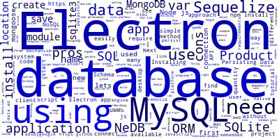electron mysql|Electron Tutorial: Data Persistence .